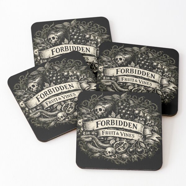 Item preview, Forbidden Fruit & Vines – Gothic Temptation Botanical designed and sold by Mouraludia.