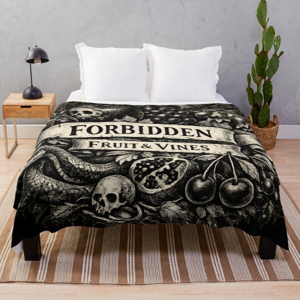 Item preview, Forbidden Fruit & Vines – Gothic Temptation Botanical designed and sold by Mouraludia.