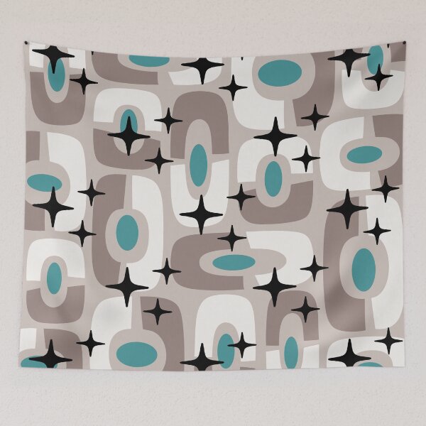 Item preview, Retro Mid Century Atomic Composition 366 designed and sold by tonymagnerart.
