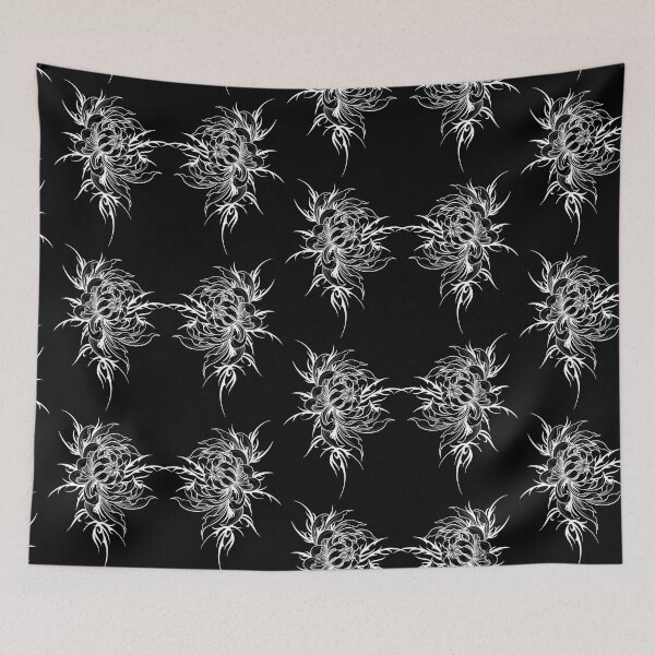 Item preview, Twin chrysanthemums designed and sold by MORIANO TATTOOS.