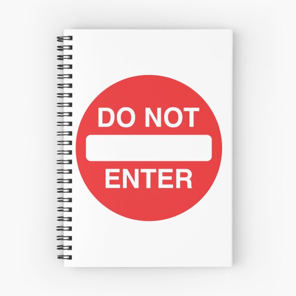 Item preview, Do Not Enter - Street Art Aesthetic Decal designed and sold by kreature56.