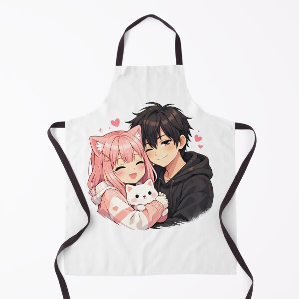 Item preview, Cute Anime Couple Love designed and sold by Amr Siam.