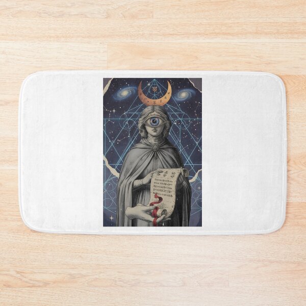 Item preview, Cosmic Oracle Digital Print | Surreal Cyclops Wall Art | Celestial Sacred Geometry Decor | Mystical Esoteric Poster designed and sold by apixelwall.