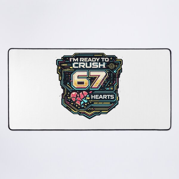 Item preview, I’m Ready to Crush 67 Hearts designed and sold by MKProjekty.