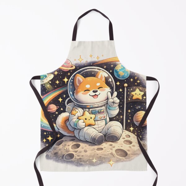Item preview, Cute Astronaut Shiba Dream designed and sold by BloomOfDesign.