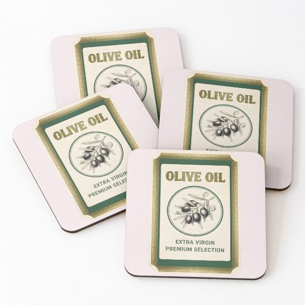 Item preview, Vintage Olive Oil Label – Extra Virgin Premium Selection designed and sold by novapixel25100.