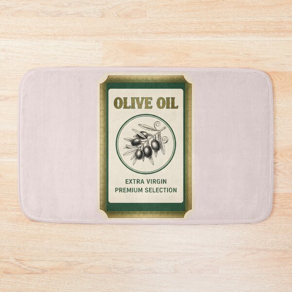 Item preview, Vintage Olive Oil Label – Extra Virgin Premium Selection designed and sold by novapixel25100.