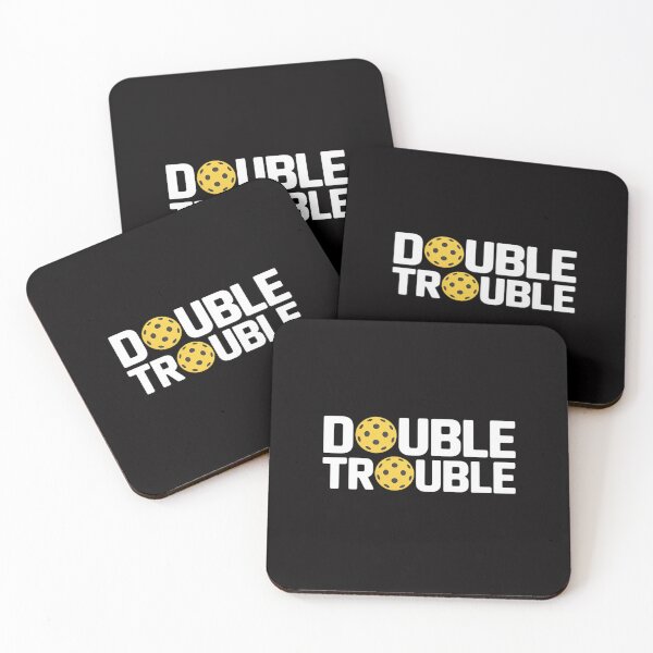 Item preview, Pickleball - Double Trouble Team designed and sold by gerardostokes.