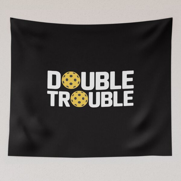 Item preview, Pickleball - Double Trouble Team designed and sold by gerardostokes.