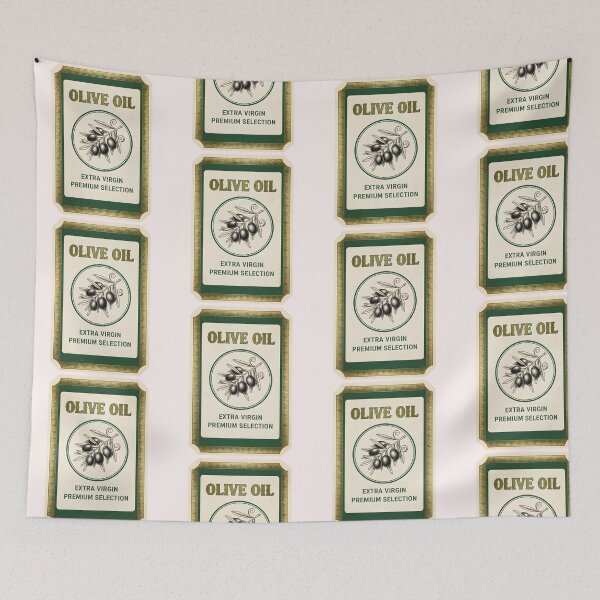 Item preview, Vintage Olive Oil Label – Extra Virgin Premium Selection designed and sold by novapixel25100.