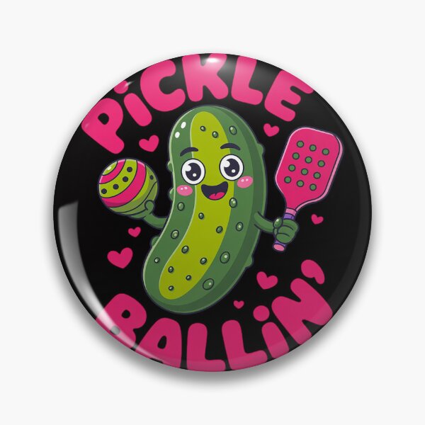 Item preview, Pickle Ballin Cute Pickleball Women Girls Pickleball Lovers designed and sold by gerardostokes.