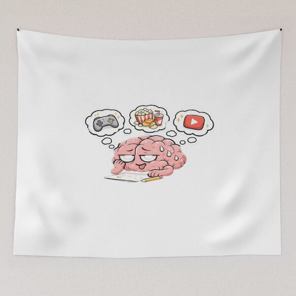 Item preview,   Overthinking Brain designed and sold by ArtsMonmentary⭐⭐⭐⭐⭐.