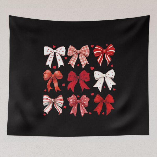 Item preview, Coquette Valentine Heart Bow, Retro Valentine, Valentines day Bow, Coquette Bow, Bow Valentine Gifts designed and sold by DesignDenDo ⭐⭐⭐⭐⭐.