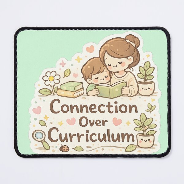 Item preview, Connection Over Curriculum Homeschool Life designed and sold by aMommysHobbies.
