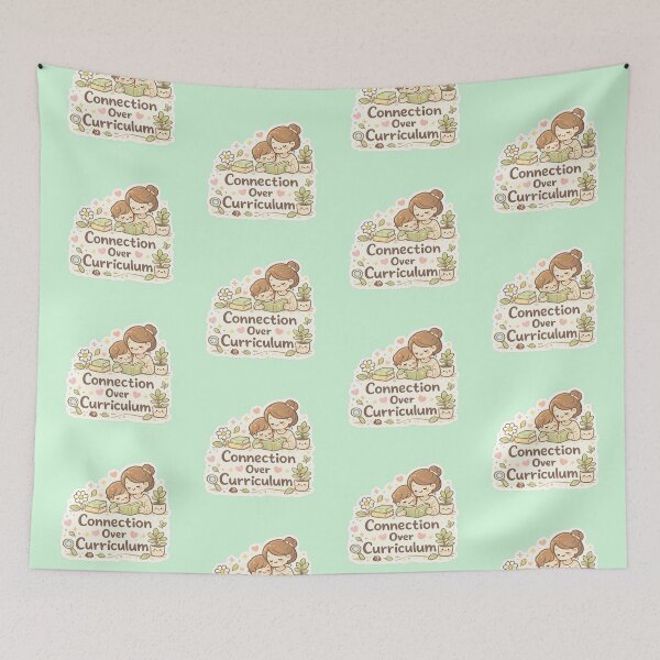 Item preview, Connection Over Curriculum Homeschool Life designed and sold by aMommysHobbies.