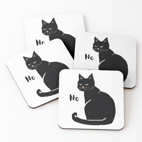 Item preview, "No" Cat designed and sold by LonelySTORM.