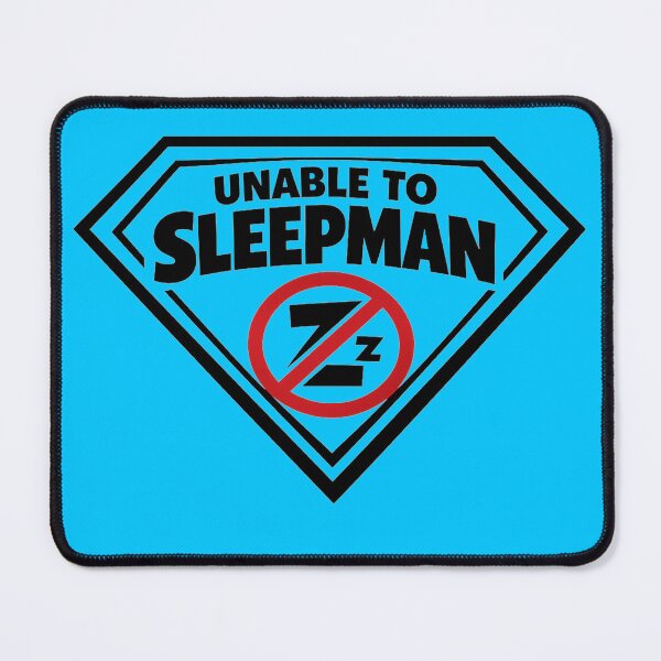 Item preview, Unable to Sleepman – Insomnia Superhero designed and sold by Channel 86.