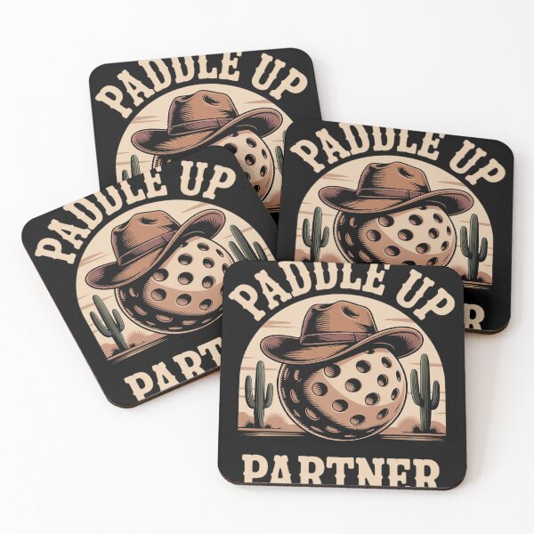 Item preview, Paddle Up Partner Pickleball Paddleball Lover designed and sold by joedavila.