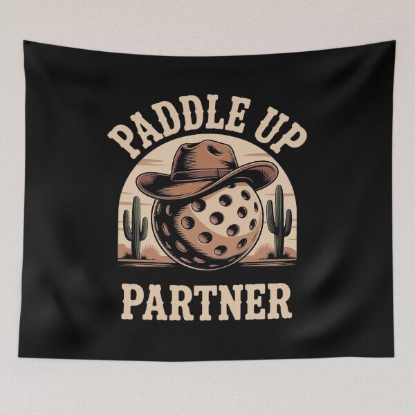 Item preview, Paddle Up Partner Pickleball Paddleball Lover designed and sold by joedavila.