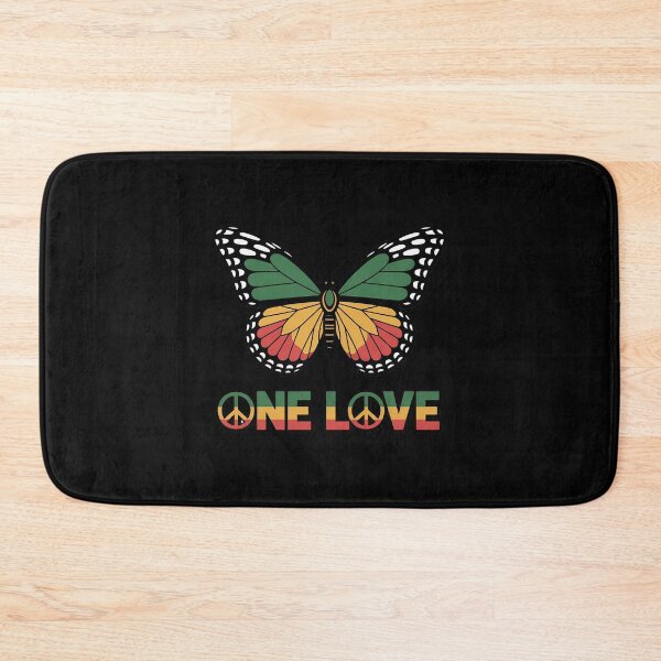Item preview, One Pride Love Rasta Butterfly Reggae Hippie Rastafari Roots designed and sold by joedavila.