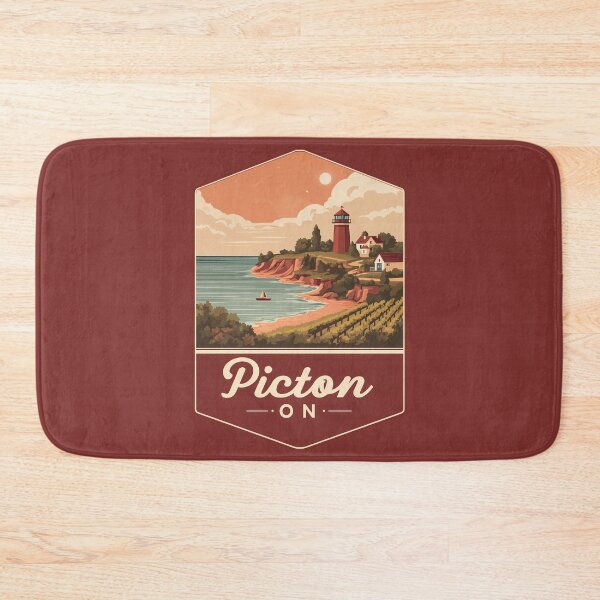 Item preview, Picton, Ontario ON Canada Sunset Vineyard & Lighthouse Coastal designed and sold by meganohm.