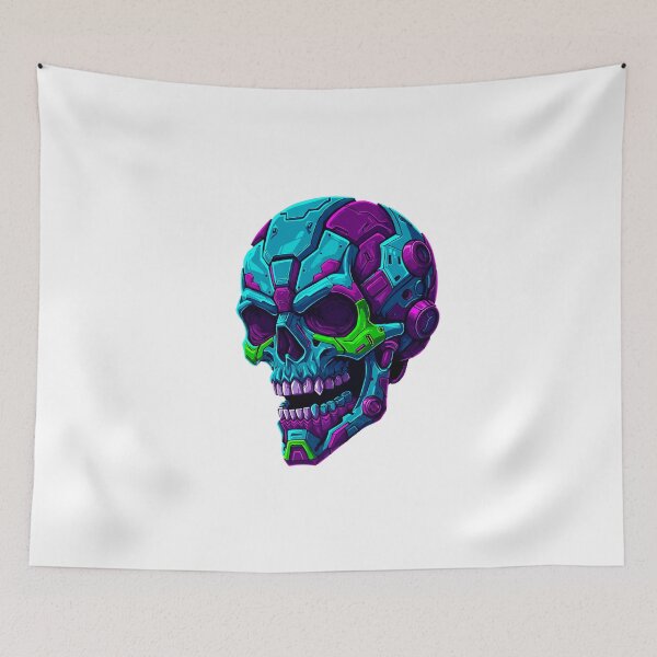 Item preview, Purple metal skull designed and sold by RICAMTP.
