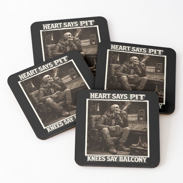 Item preview, Heart Says Pit Knees Say Balcony designed and sold by NitRes.