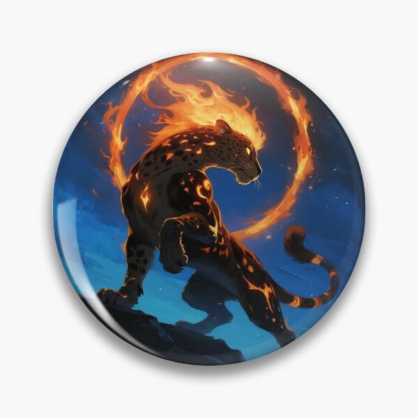 Item preview, Feline Oracle of the Eternal Flame designed and sold by SabaMirzique.