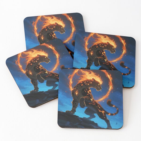 Item preview, Feline Oracle of the Eternal Flame designed and sold by SabaMirzique.