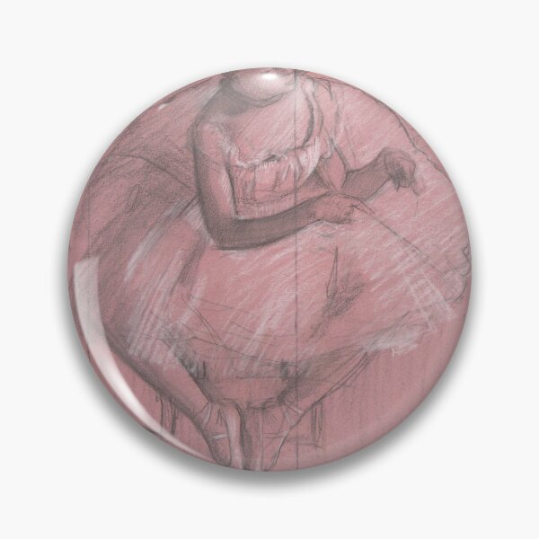 Item preview, Edgar Degas Seated Dancer Impressionism designed and sold by LaFabricaArt.