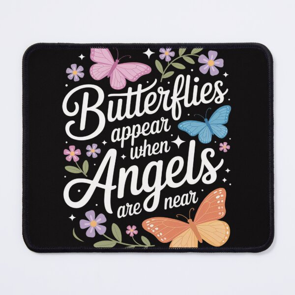 Item preview, Nature Flowers Butterflies Appear When Angels designed and sold by jewellmeyers.