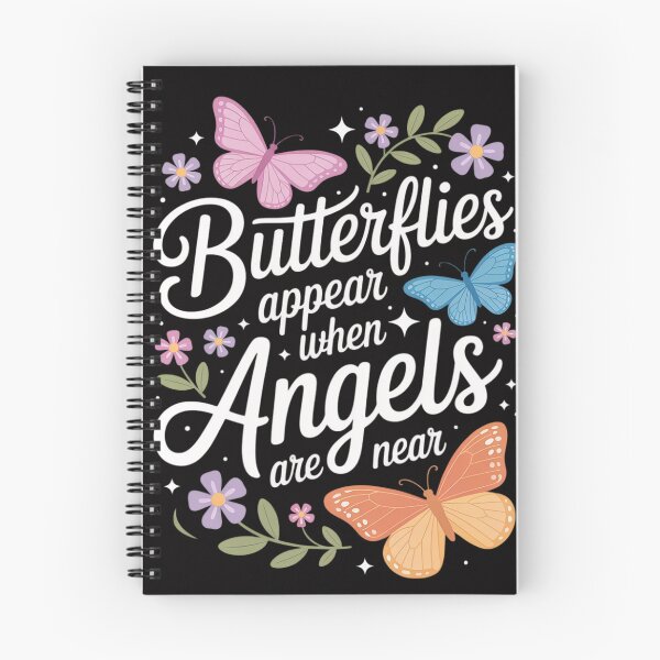 Item preview, Nature Flowers Butterflies Appear When Angels designed and sold by jewellmeyers.