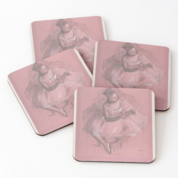 Item preview, Edgar Degas Seated Dancer Impressionism designed and sold by LaFabricaArt.