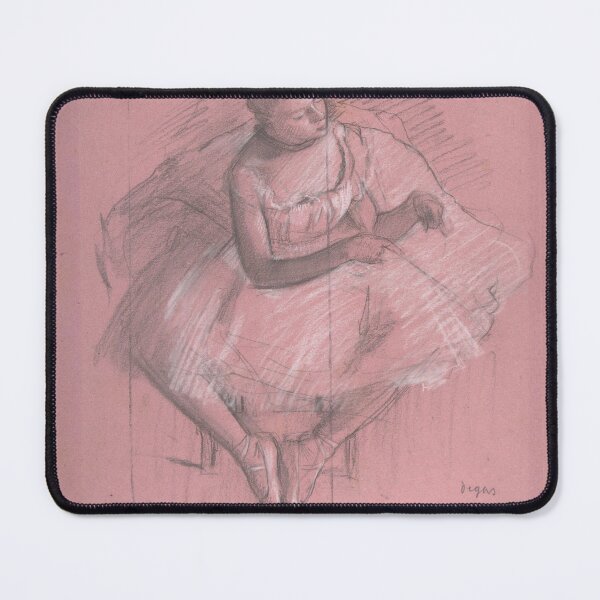Item preview, Edgar Degas Seated Dancer Impressionism designed and sold by LaFabricaArt.