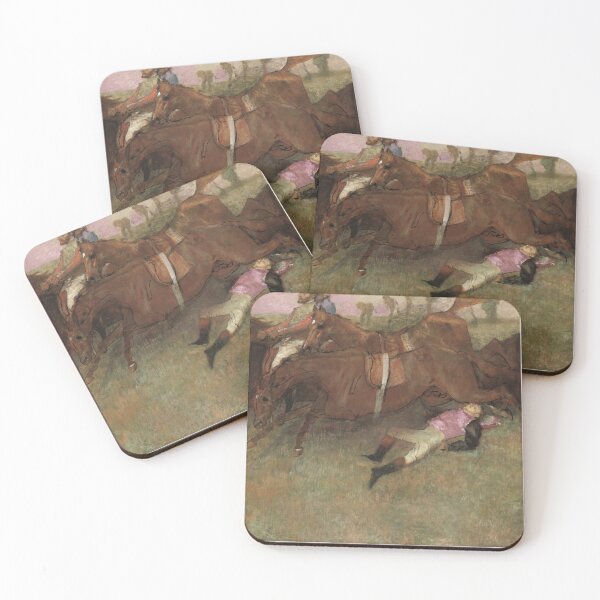 Item preview, Edgar Degas Fallen Jockey Impressionism designed and sold by LaFabricaArt.
