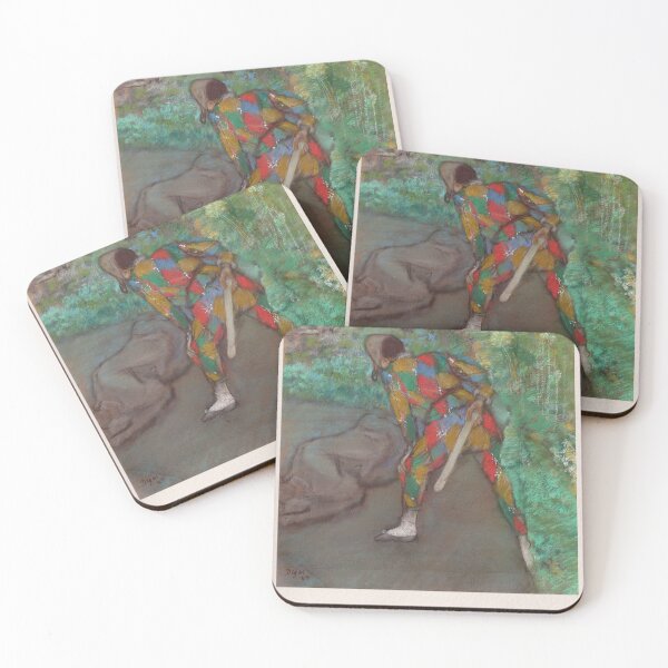 Item preview, Edgar Degas Harlequin Impressionism designed and sold by LaFabricaArt.