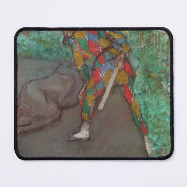 Item preview, Edgar Degas Harlequin Impressionism designed and sold by LaFabricaArt.