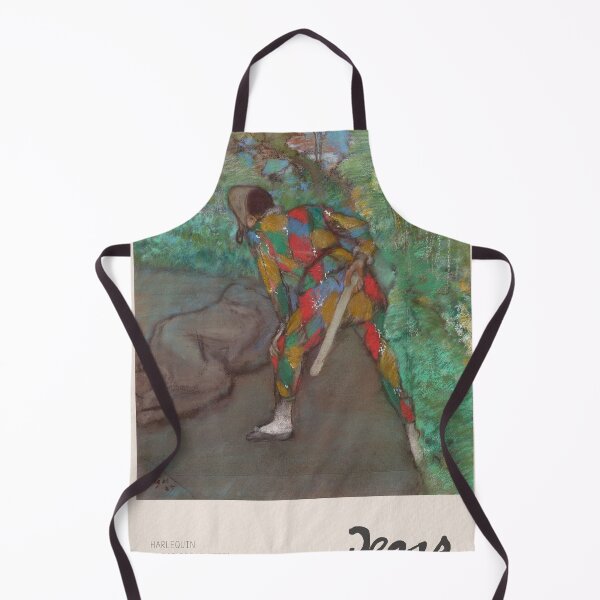 Aperçu de l'œuvre Edgar Degas Harlequin Impressionism créée et vendue par LaFabricaArt.