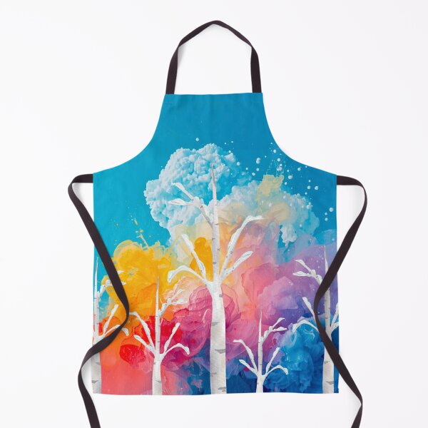 Item preview, Vibrant Trees Against Colorful Sky designed and sold by Modern-Tropical.