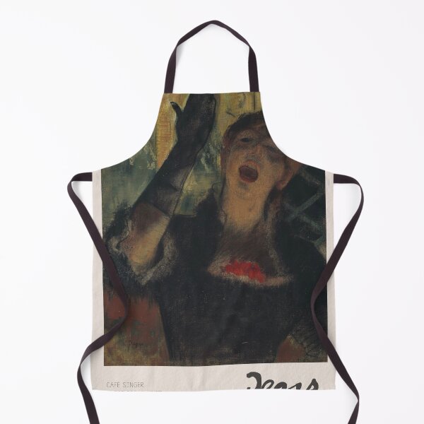 Aperçu de l'œuvre Edgar Degas Café Singer Impressionism créée et vendue par LaFabricaArt.