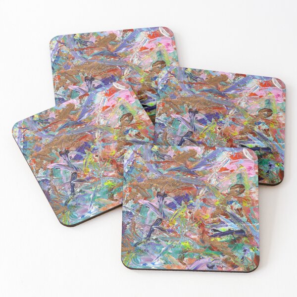 Item preview, Square Abstract in Colour Two designed and sold by LymphomaLass.