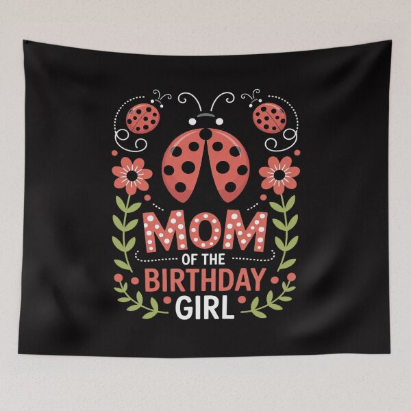 Item preview, Mom Of The Birthday Girl - Family Ladybug Birthday designed and sold by jewellmeyers.