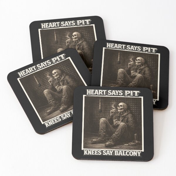 Item preview, Heart Says Pit Knees Say Balcony designed and sold by NitRes.
