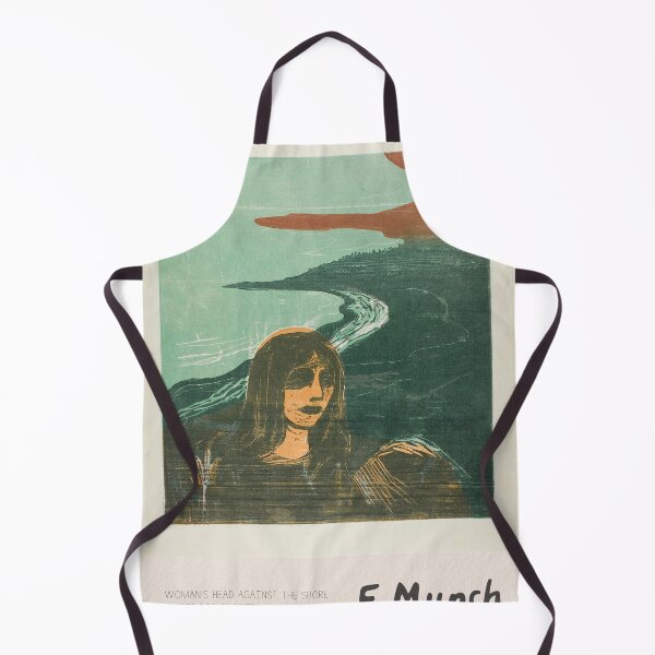 Aperçu de l'œuvre Edvard Munch Woman Shore Expressionism créée et vendue par LaFabricaArt.