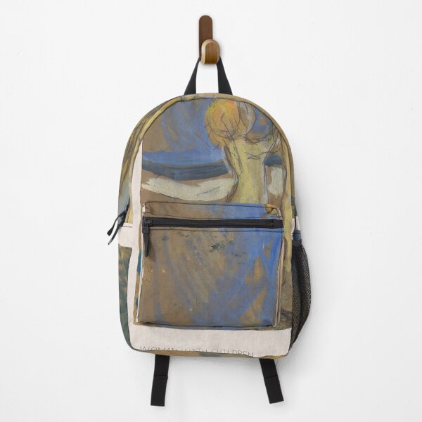 Item preview, Edvard Munch Woman Children Expressionism designed and sold by LaFabricaArt.