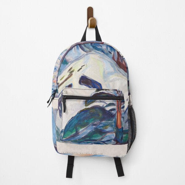Item preview, Edvard Munch Winter Landscape Expressionism designed and sold by LaFabricaArt.