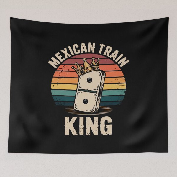 Item preview, Mexican Train King Board Game Dominoes Lover Domino Player designed and sold by traceydowns.