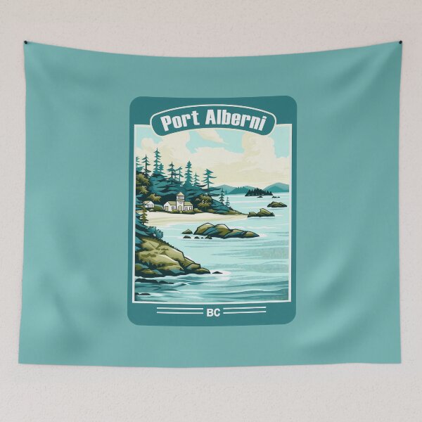 Item preview, Port Alberni, BC British Columbia West Coast Island Waters Vancouver designed and sold by meganohm.