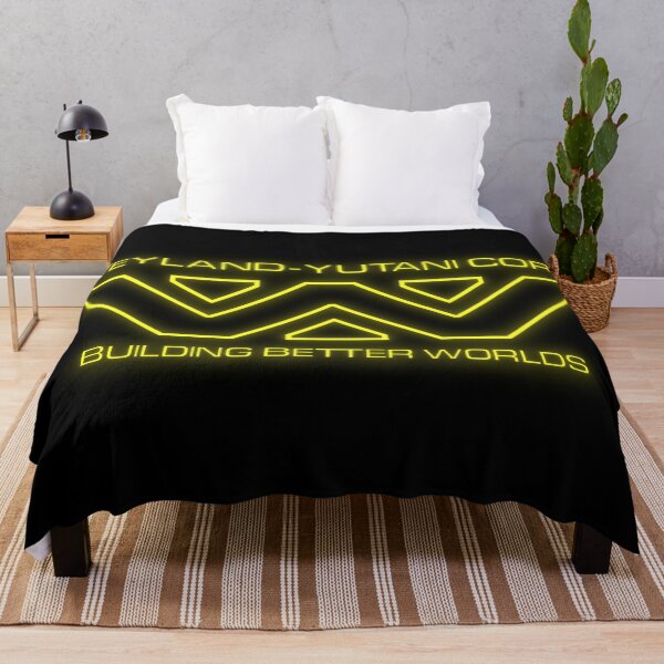 Item preview, Alien Weyland Yutani Corp Yellow Neon Logo designed and sold by Power Up Prints.