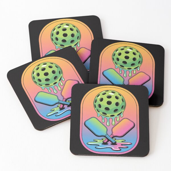 Item preview, Melting Ice Cream Pickleball Drip Paddles designed and sold by jewellmeyers.